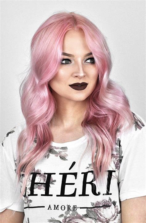 Overtone Rose Gold Review And Tutorial Mayalamode Pastel Pink Hair