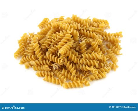 Whole Grain Rotini Pasta Royalty Free Stock Photo