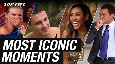 Top Five Most Iconic Moments Bachelor Nation Youtube