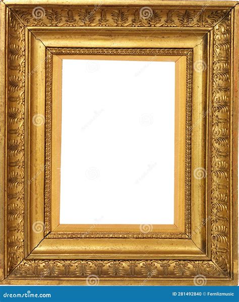 Antique Gold Frame Victorian Stock Photo Image Of Frame Mount 281492840