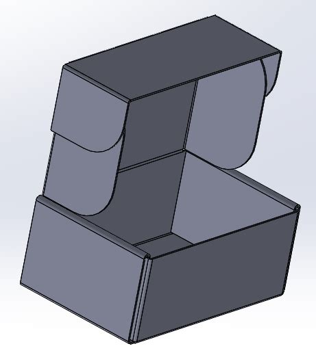See more ideas about metal box, locker storage, machine design. Using SOLIDWORKS Sheet Metal for Cardboard Packaging Design