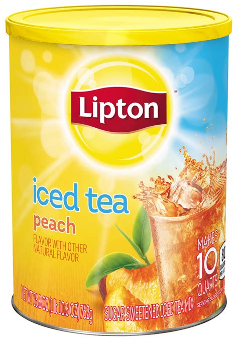 Lipton Iced Tea Powder Nutrition Facts Besto Blog