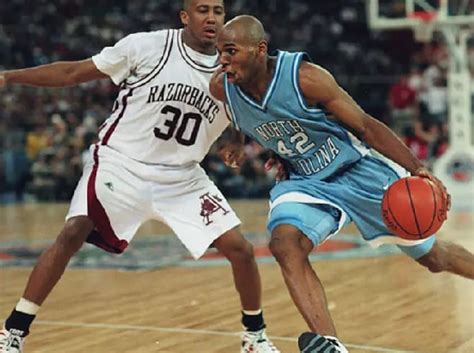 No 21 Jerry Stackhouse Tarheelillustrated