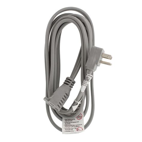 Leviton 9 Ft Indoor Use Air Conditioner Extension Cord Gray Pc