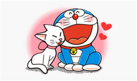 Doraemon Clipart Bergerak Doraemon With Michan Hd Png Download Is