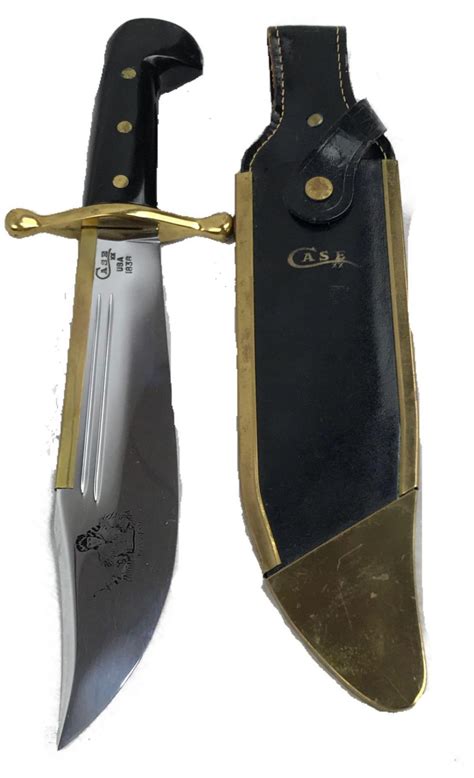 Sold At Auction Collectible Case 1836 Bowie Knife With Sheath
