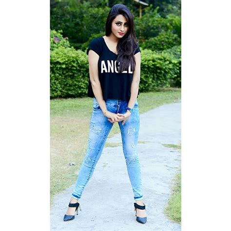Priya Chakraborty Saree Photoshoot Desi Models T Shirts For Women