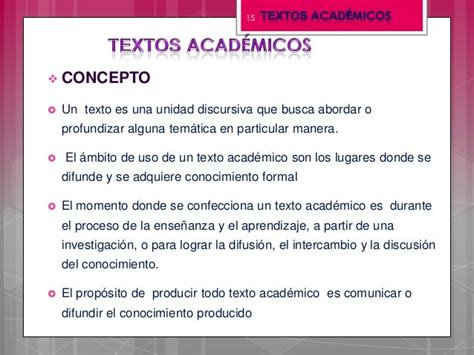 Ejemplos De Textos Academicos Chefli