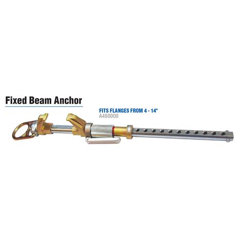 Werner A550030 Aluminum I Beam Sliding Anchors Industrial Ladder