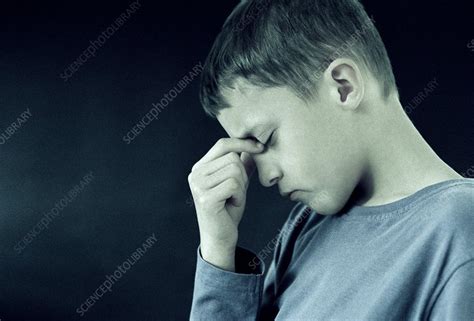 Unhappy Boy Stock Image M2451321 Science Photo Library