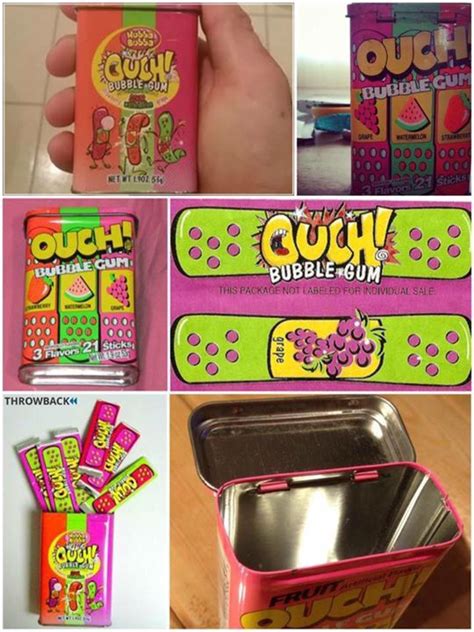 Bubble Gum Sticks In A Box