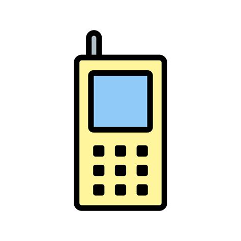 Cell Phone Vector Icon Download Free Vectors Clipart