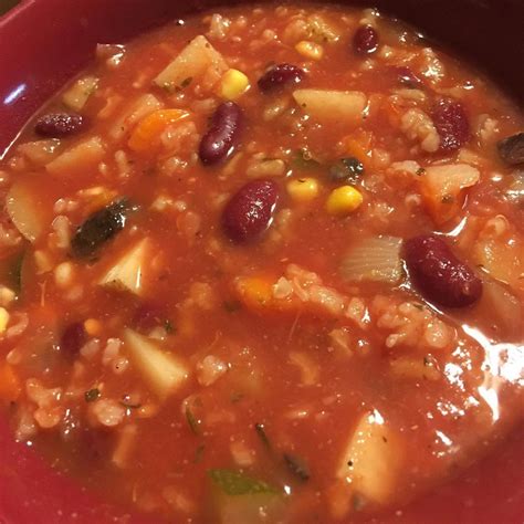 ∙ for a chance to be featured follow. Hot Vegetable Soup is the perfect meal for a rainy night! 🌱🥣 #Soup #VegetableSoup #HotVeggieSoup ...
