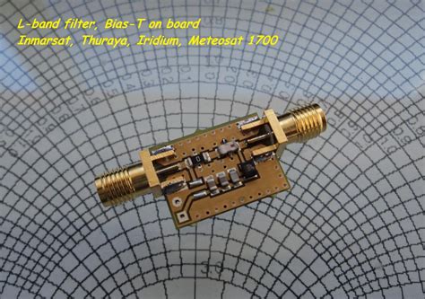 ADS-B filter 1090 MHz: L-band (Inmarsat, Thuraya, Iridium, GPS) filter