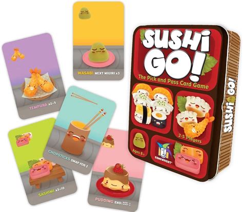 Intenta construir un parque de diversiones. Sushi Go! 🍣 Todo lo que debes saber sobre el juego