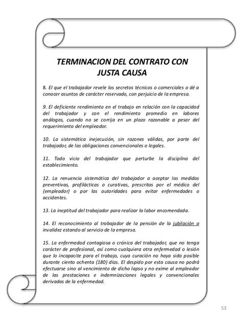 Modelo Carta De Terminacion Contrato Laboral Kulturaupice