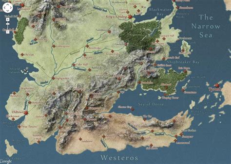 Game of thrones world map westeros and essos tv poster game poster high quality fabric silk picture printing home decor. Google Maps meets 'Game of Thrones' in interactive Westeros map - CNET