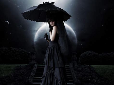 Black Mysterious Woman Beautiful Preview Dark And Mysterious Hd Wallpaper Pxfuel