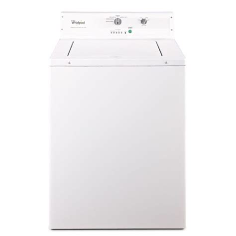 Whirlpool Cae Bq Cu Ft Top Load Commercial Washer White