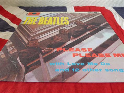 The Beatles Please Please Me Lp Uk Parlophone 1963 Black