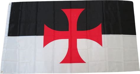 Anley Templar Knights Battle Flag 3 X 5 Ft Crusader Catholic Banner