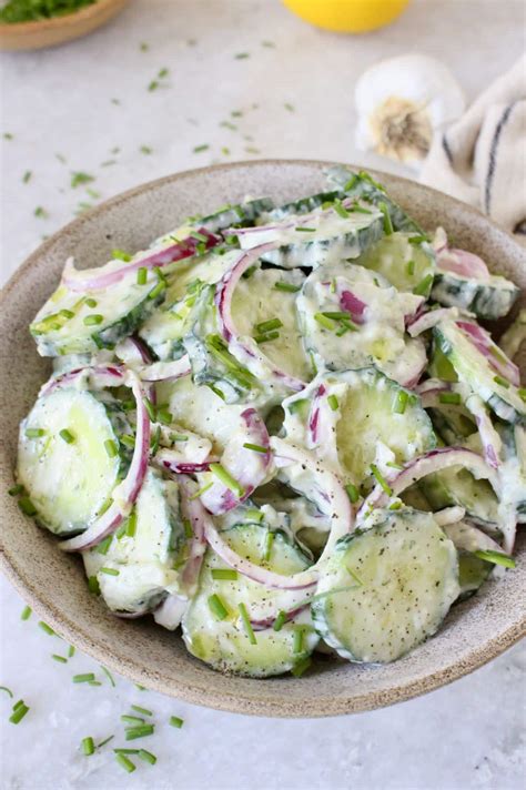 Creamy Cucumber Yogurt Salad Recipe Ciao Florentina
