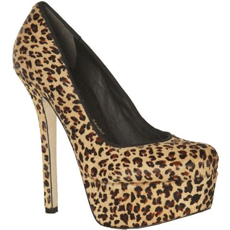 Alice Olivia Larimore Leopard Heel 295 Liked On Polyvore Heels Leopard Heels Fashion Shoes