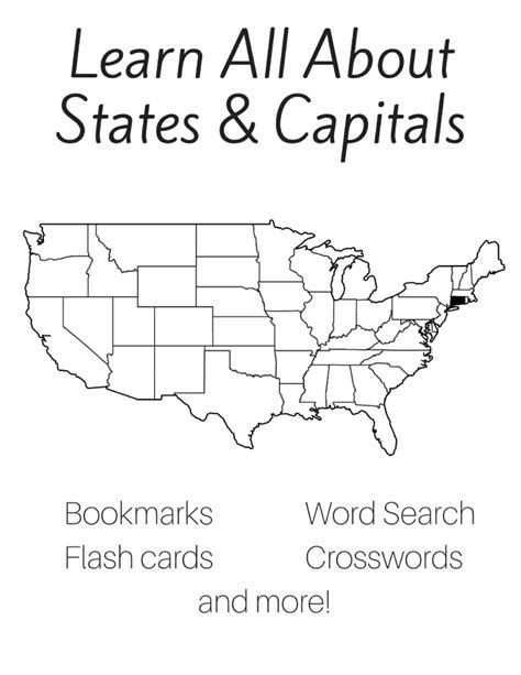 Free Printable States And Capitals Worksheets Wedding Ideas Better