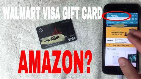 Can You Use A Walmart Gift Card On Amazon