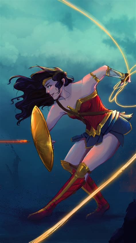 1080x1920 1080x1920 Wonder Woman Superheroes Artist Artwork