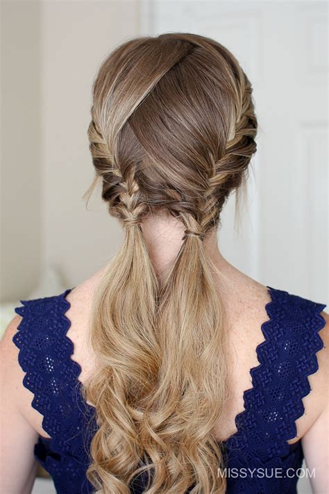 Double Fishtail French Braids Missy Sue