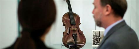Einsteins Violin Fetches 516500 At Ny Auction Iran Arts