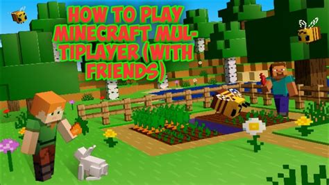 You can enjoy playing minecraft with your friends using mobile devices. How to play Minecraft multiplayer (with friends) - YouTube
