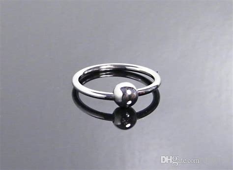 32mm Stainless Steel Penis Ring Beads Metal Cock Ring Male Delay