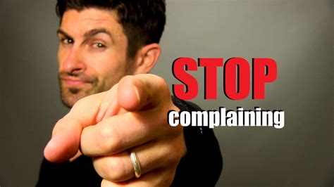 Stop Complaining And Start Doing Motivational Rant Youtube
