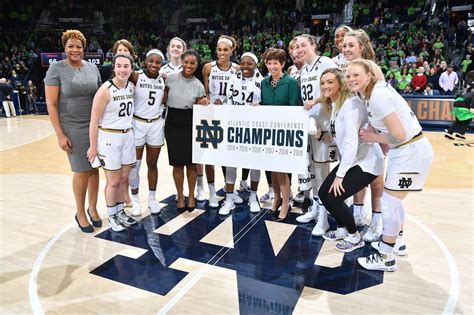 Notre Dame Womens Basketball Irish Finish The Regular Season As ACC