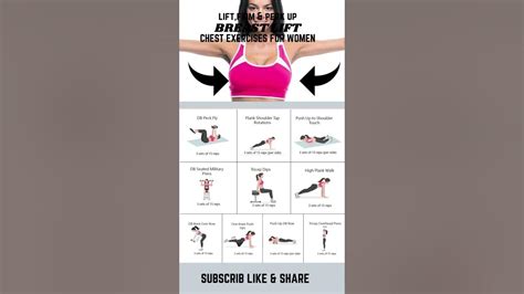 Chest Exercises For Women To Lift And Perk Up Breasts Shorts Weight