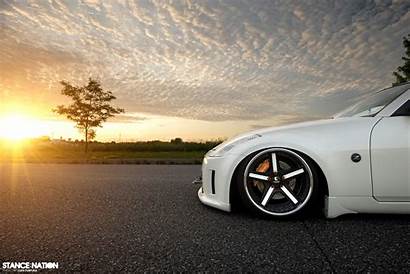 350z Nissan Jdm Sunset Tuning Wallpapers Rims
