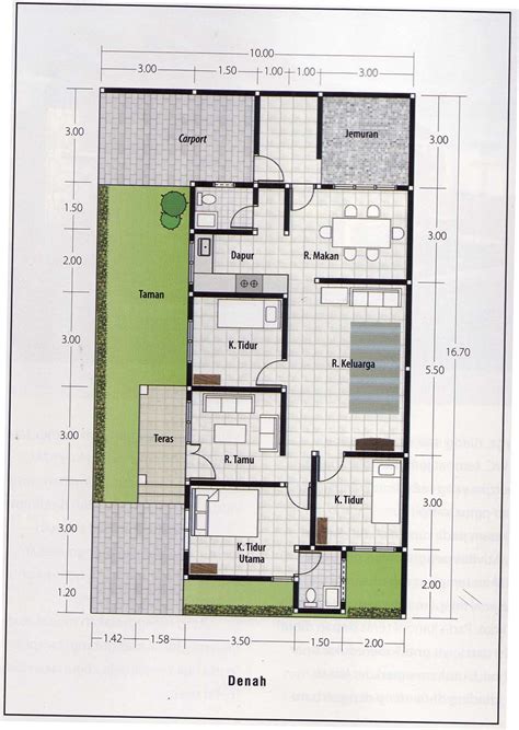 Desain rumah 7 x 12 meter desain rumah minimalis modern s40studio via s40studio.blogspot.com. Desain dan Denah Rumah Sederhana Dengan Biaya Murah | Ndik ...