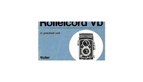rollei rolleicord ii user guide