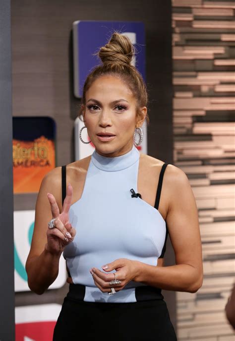 Jennifer Lopez At Univisions Despierta America In Miami January