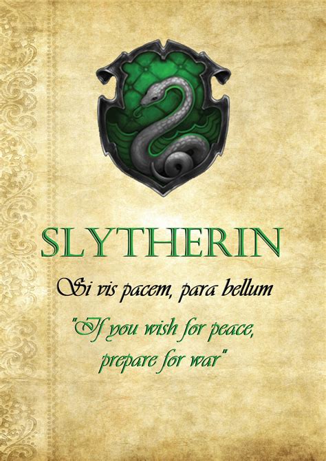 Harry Potter Slytherin Motto Digitaldruck Etsy Harrypotter Harry
