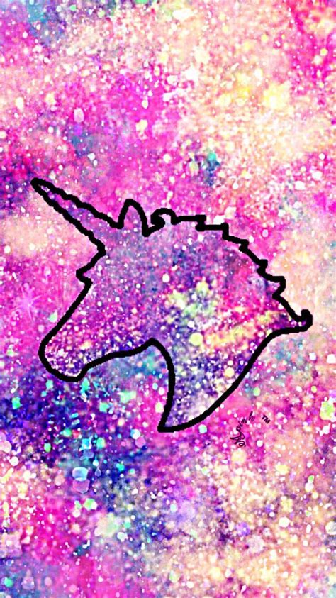 40 Glitter Rainbow Unicorn Wallpapers Unicorn Pastel Galaxy