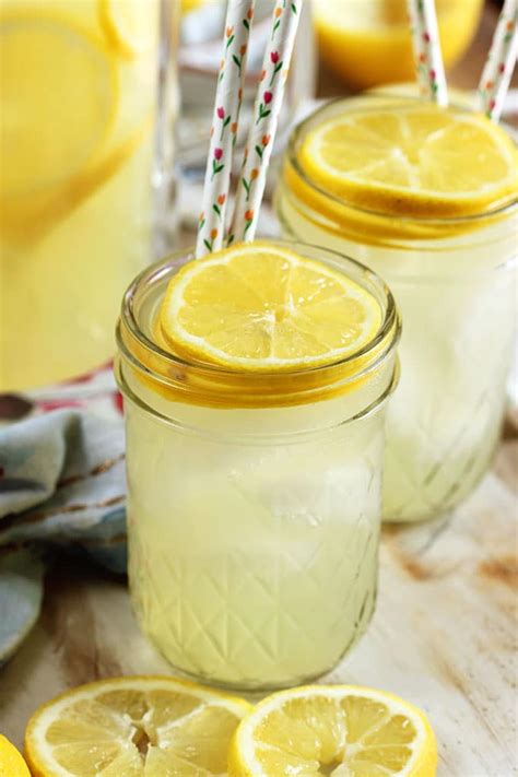 Homemade Lemonade Recipe The Suburban Soapbox