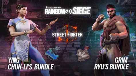 Rainbow Six Siege Street Fighter Bundle Und Operation Deep Freeze