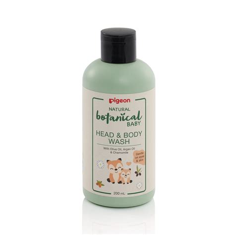 Pigeon Natural Botanical Baby 2 In 1 Head And Body Wash 200ml