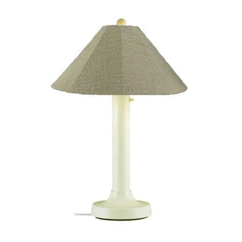 You can easily enhance the mood in your outdoor areas with outdoor table lamps. Patio Living Concepts Catalina 34 in. Bisque Outdoor Table ...