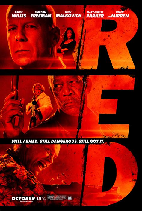 Usually, in this movie poster template, accompanied only by their weapon of choice. New movie poster roundup: RED, SUCKER PUNCH, TROTSKY ...