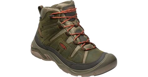Keen Rubber Circadia Waterproof Mid Hiking Shoe In Brown For Men Lyst