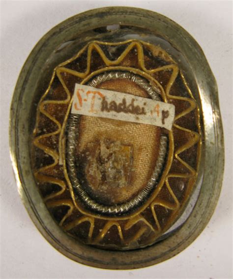 Russian Store Theca With First Class Relic Of Saint Jude Judas